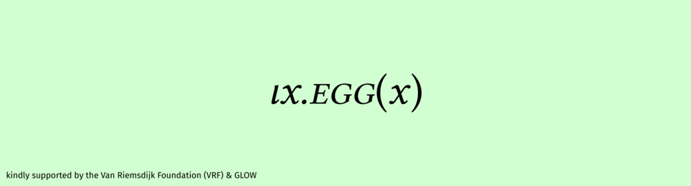 Eastern Generative Grammar (EGG)